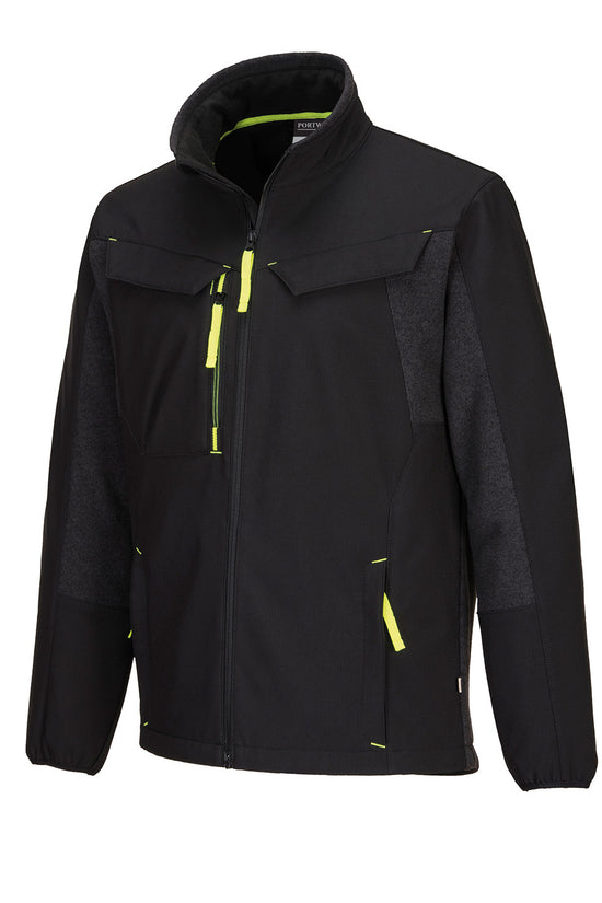 Portwest WX3 Eco Hybrid Softshell Jacket Mens Windproof WaterResistant Coat