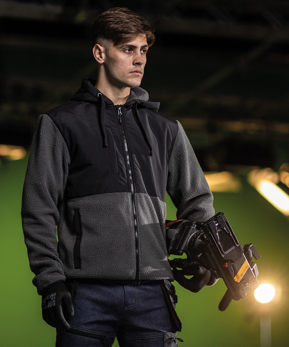 Portwest KX3 Borg Fleece Jacket for Men Lightweight Durable