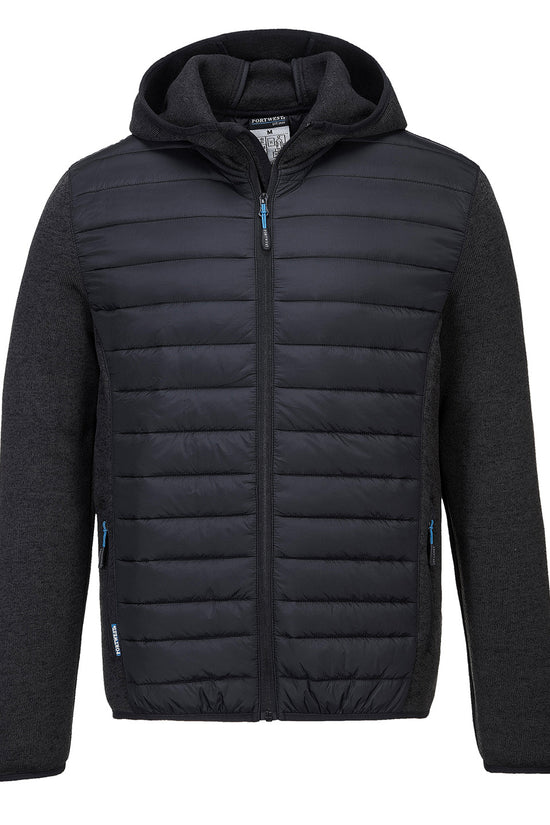 Portwest KX3 Hybrid Baffle Jacket Mens HighPerformance Insulated Coat