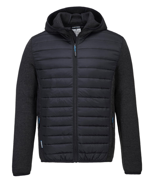 Portwest KX3 Hybrid Baffle Jacket Mens HighPerformance Insulated Coat