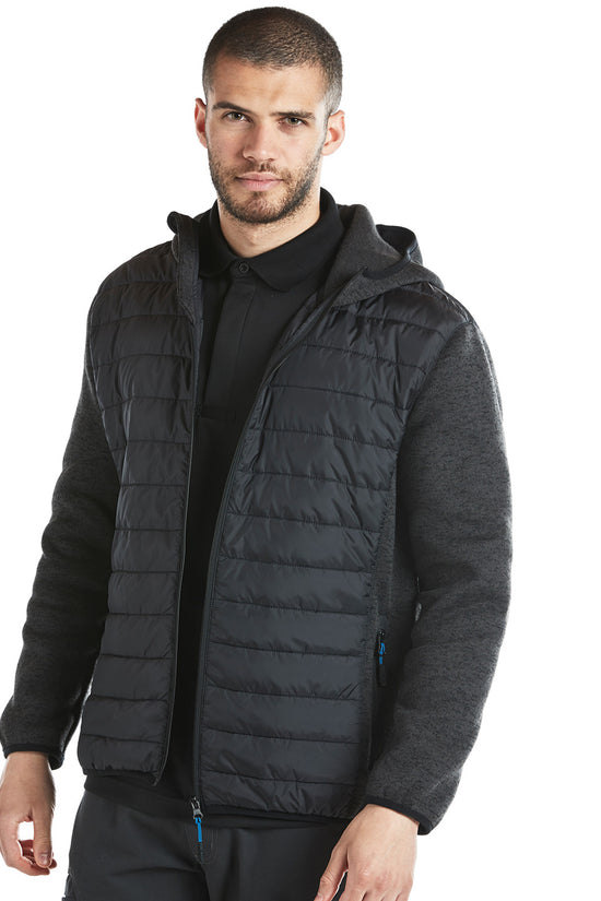 Portwest KX3 Hybrid Baffle Jacket Mens HighPerformance Insulated Coat