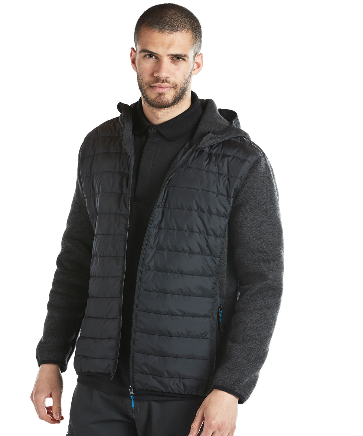 Portwest KX3 Hybrid Baffle Jacket Mens HighPerformance Insulated Coat