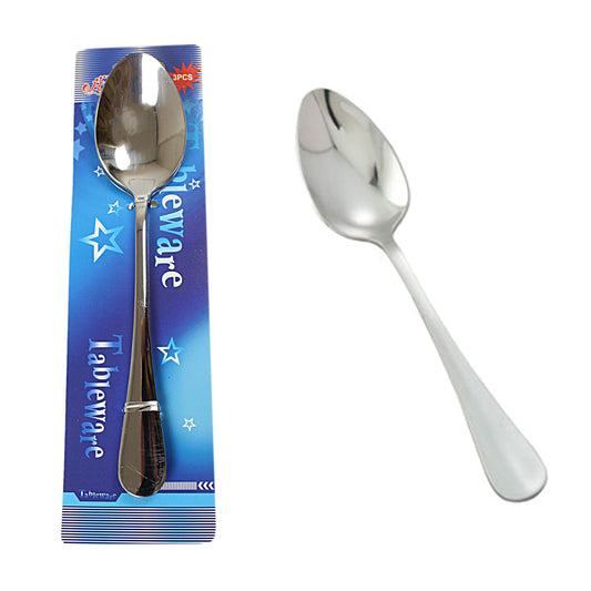 Premium Stainless Steel Table Spoons Set of 3 183 cm