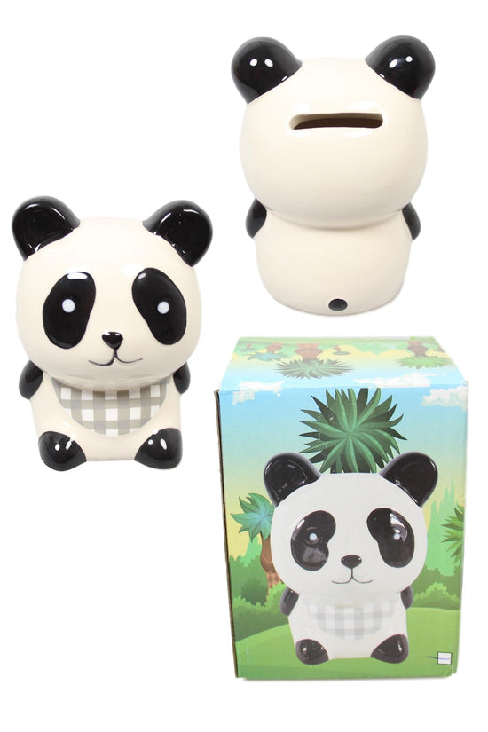 Adorable Childrens Ceramic Piggy Bank Money Box Animal Design 10 x 8 cm Assorted Designs