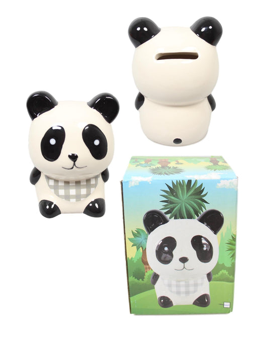 Adorable Childrens Ceramic Piggy Bank Money Box Animal Design 10 x 8 cm Assorted Designs