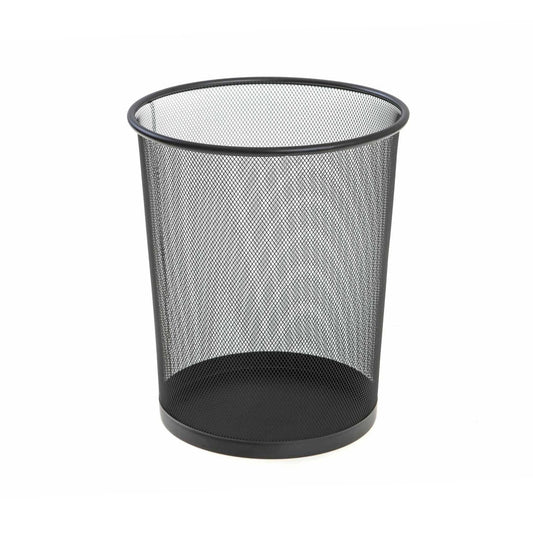 Metal Mesh Waste Paper Bin Compact and Stylish Office Essential