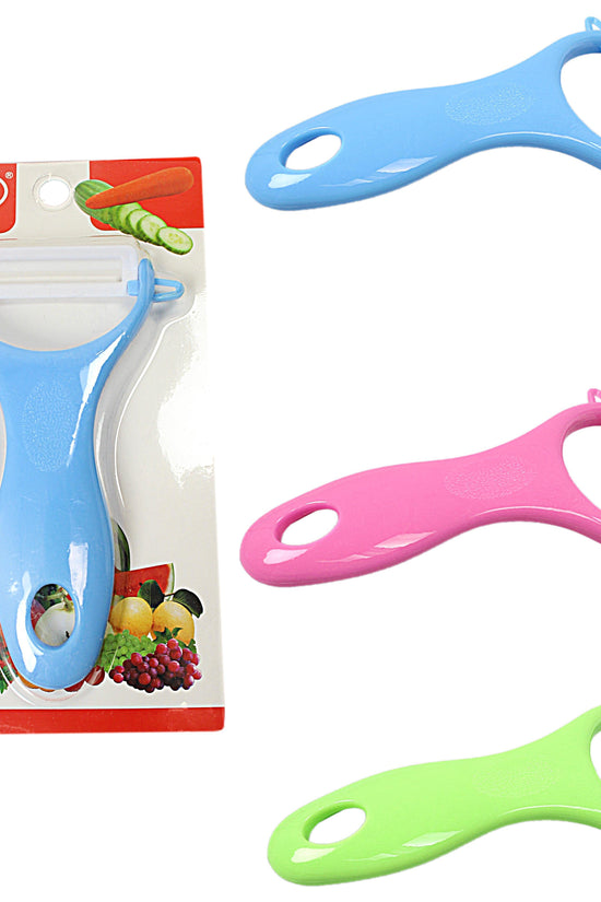 Efficient 125cm Plastic Fruit Vegetable Peeler Assorted Colours