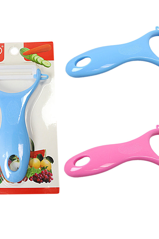 Efficient 125cm Plastic Fruit Vegetable Peeler Assorted Colours