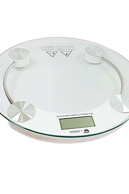 Sleek Digital Glass Personal Weighing Scale