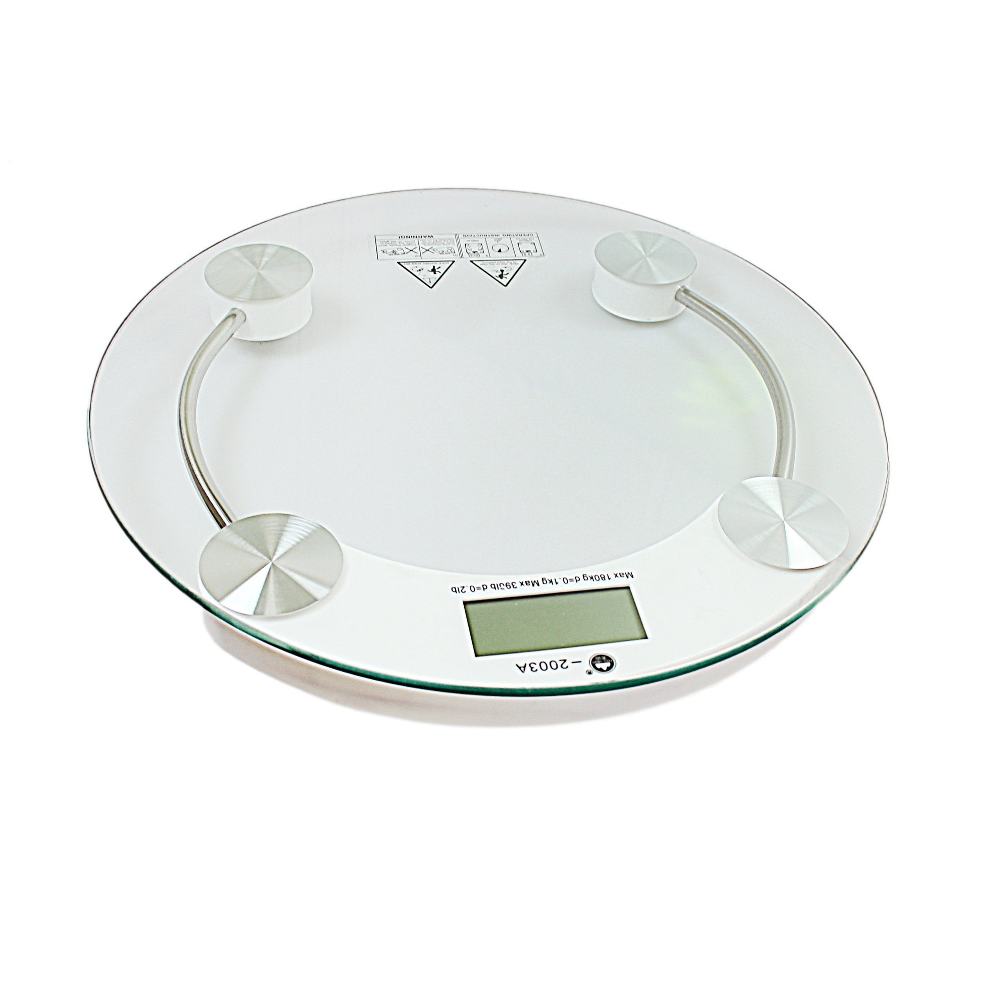 Sleek Digital Glass Personal Weighing Scale
