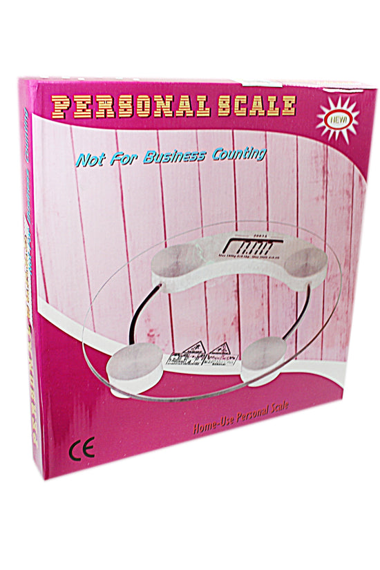 Sleek Digital Glass Personal Weighing Scale