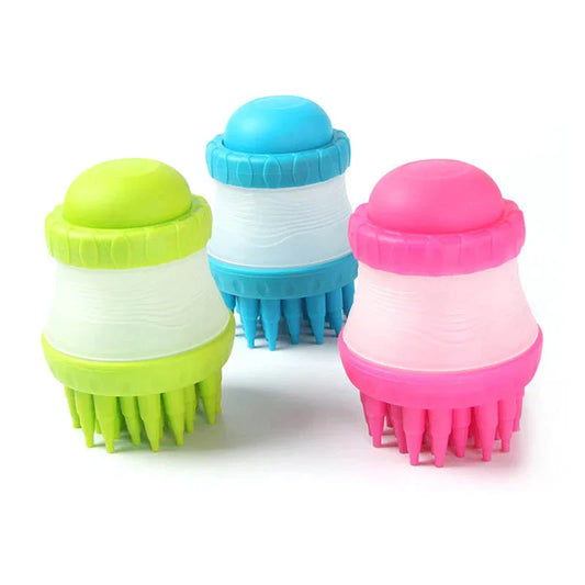 Pet Spa Dog Washer Bath Massage Brush