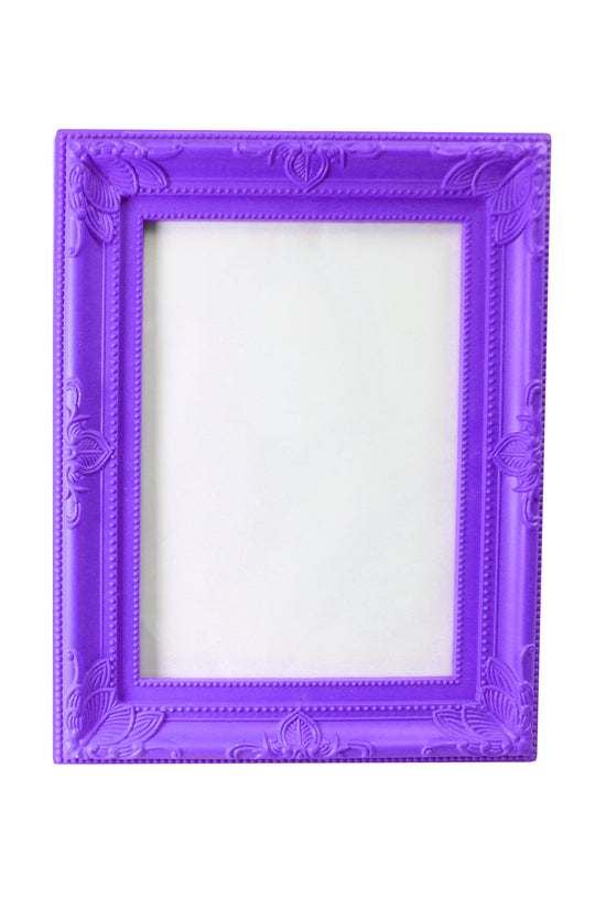 Vibrant 4x6 Photo Picture Frame with Assorted Bright Coloured Borders