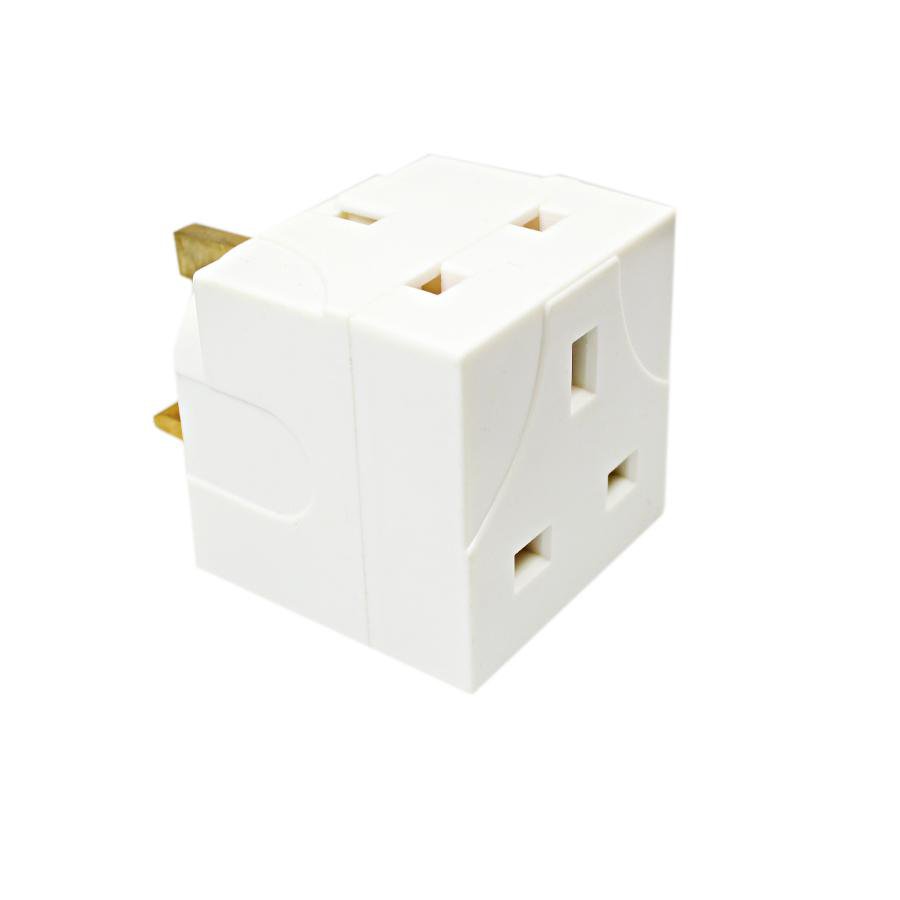 Status 2 Way Adaptor 13 Amp Convenient and Reliable Power Solution