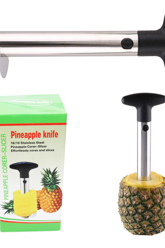 Efficient Metal Pineapple Corer Easy Fruit Slicer Kitchen Tool