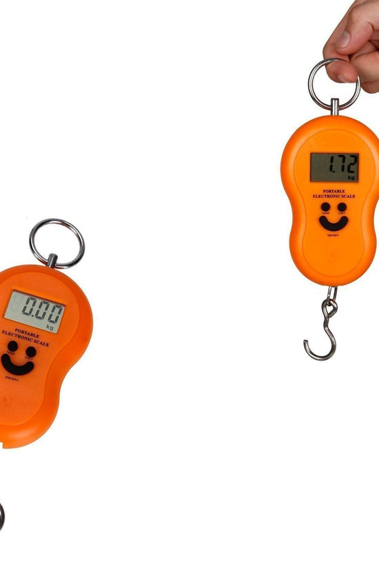 Compact Portable Electronic Luggage Weighing Scale Assorted Colours
