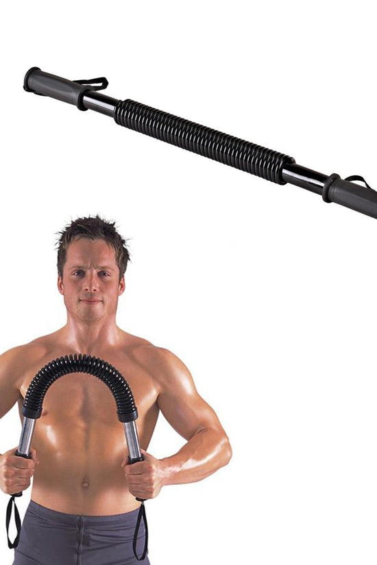 40kg Flexible Power Twister Gym Exercise Bendy Bar for Strength Training