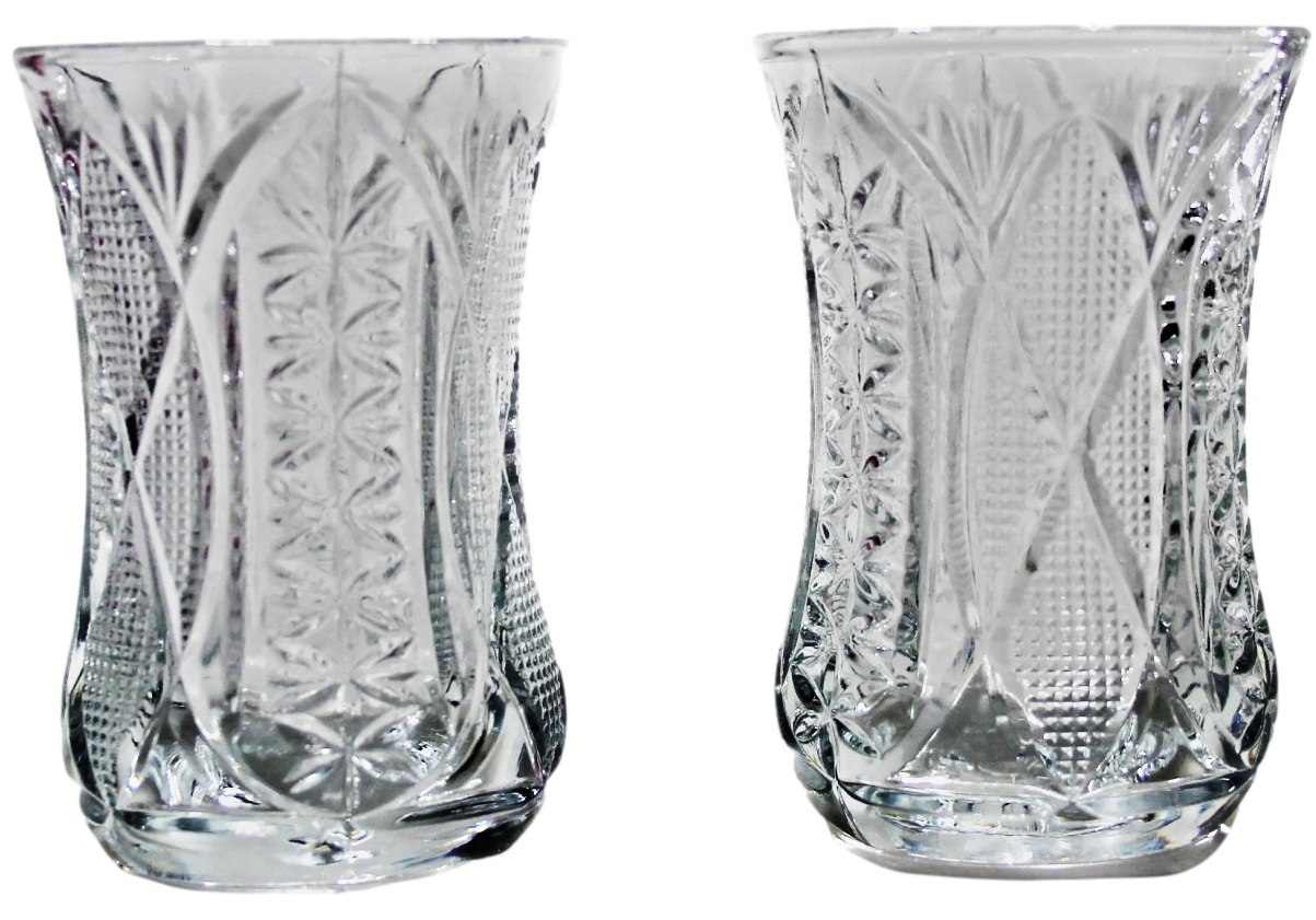 Elegant Qasion2 6Pc Tea Glass Set 82ml Capacity