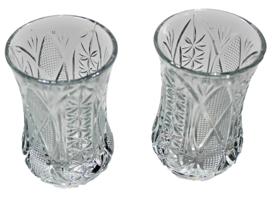 Elegant Qasion2 6Pc Tea Glass Set 82ml Capacity