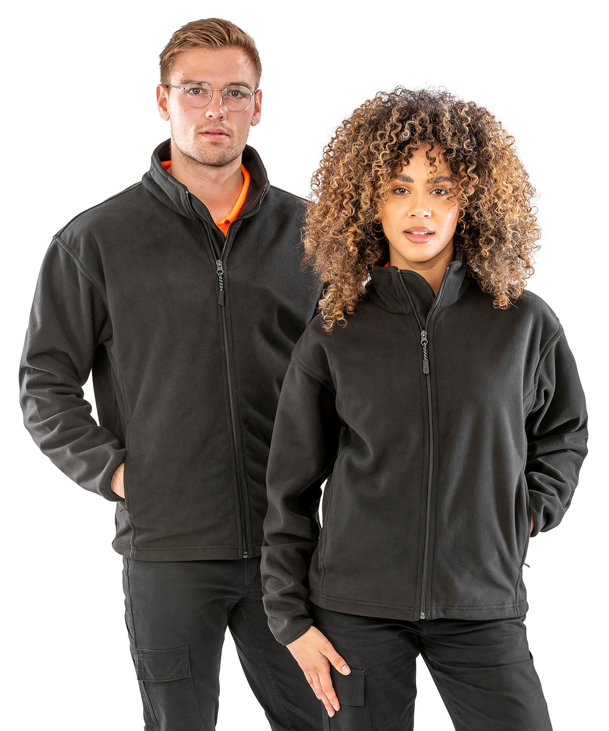 Urban Outdoor Extreme Climate Stopper Fleece Jacket Unisex Adult Plus Size