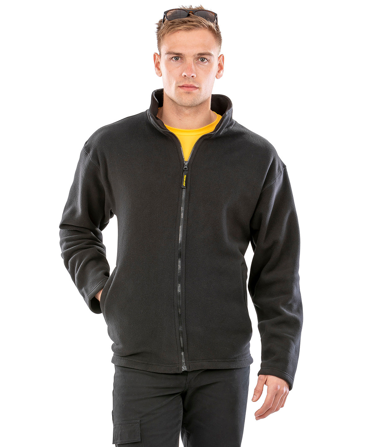 Highgrade Microfleece Jacket for Men Plus Sizes