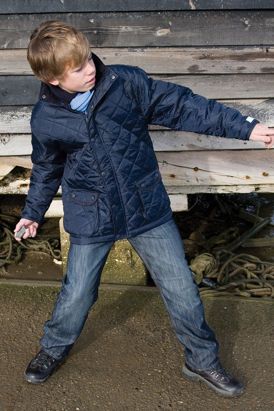 Junior Urban Cheltenham Quilted Jacket Unisex Kids