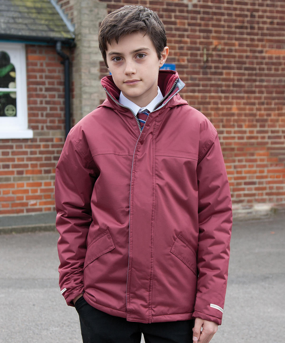 Junior Winter Parka Jacket for Kids Waterproof Windproof