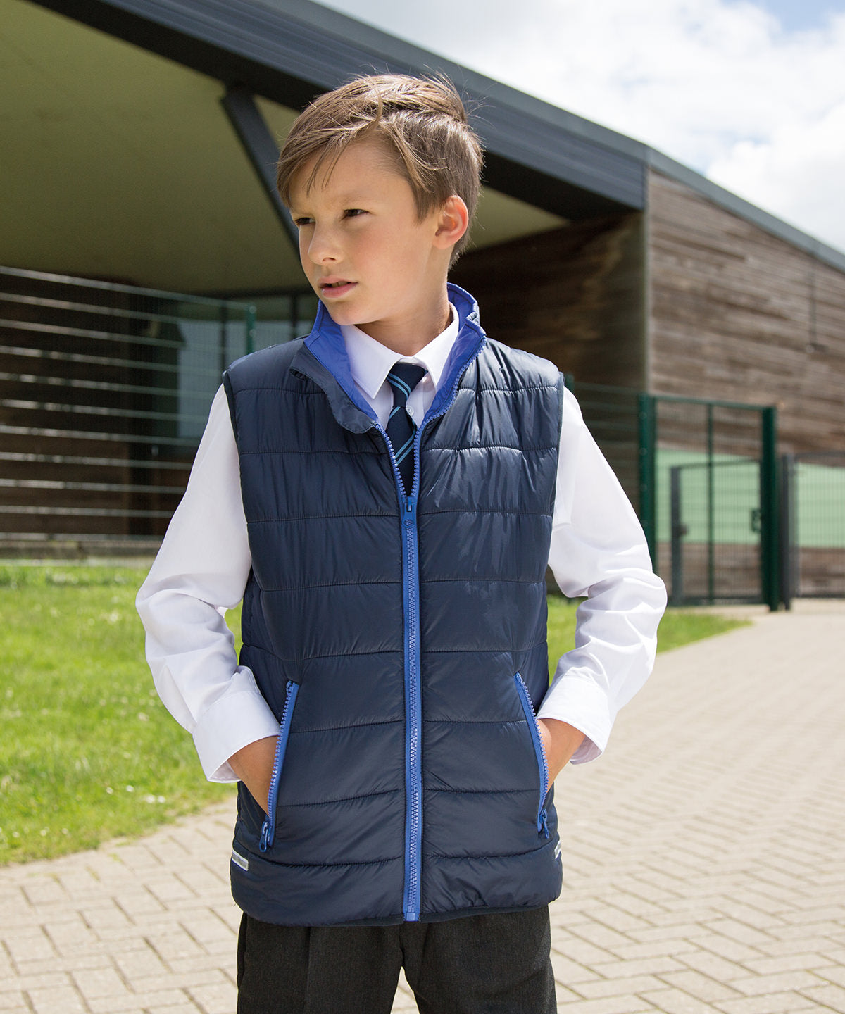 Junior Padded Puffer Bodywarmer for Trendy Kids