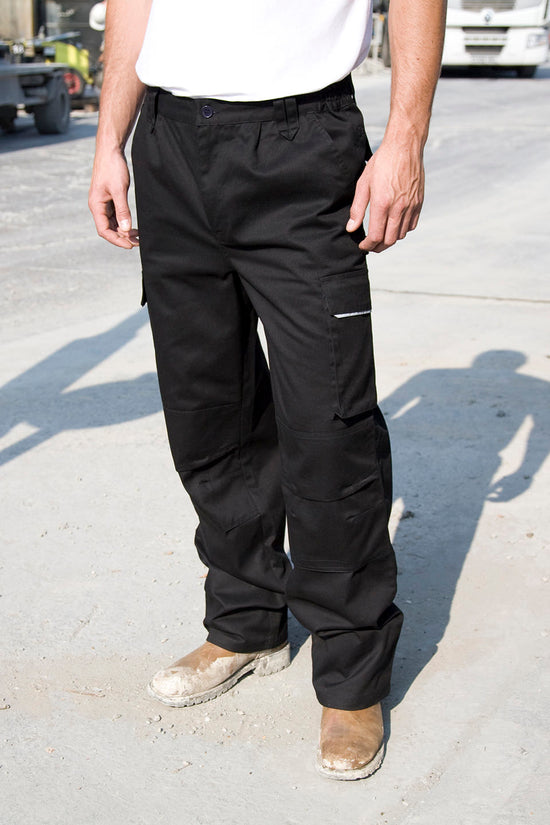 Durable WorkGuard Action Trousers for Unisex Adults Plus Sizes