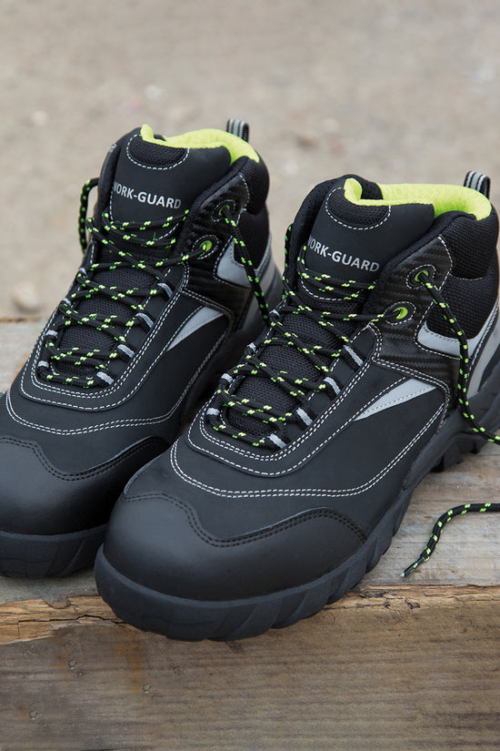 BlackSilver WorkGuard Blackwatch Safety Boot S3 SRC Certified