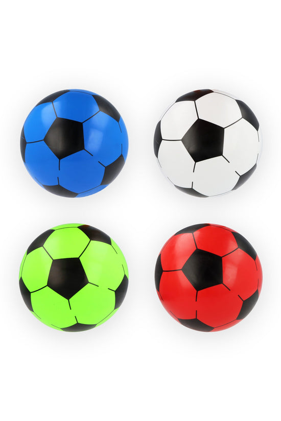 Durable 22cm PVC Football in Assorted Vibrant Colors