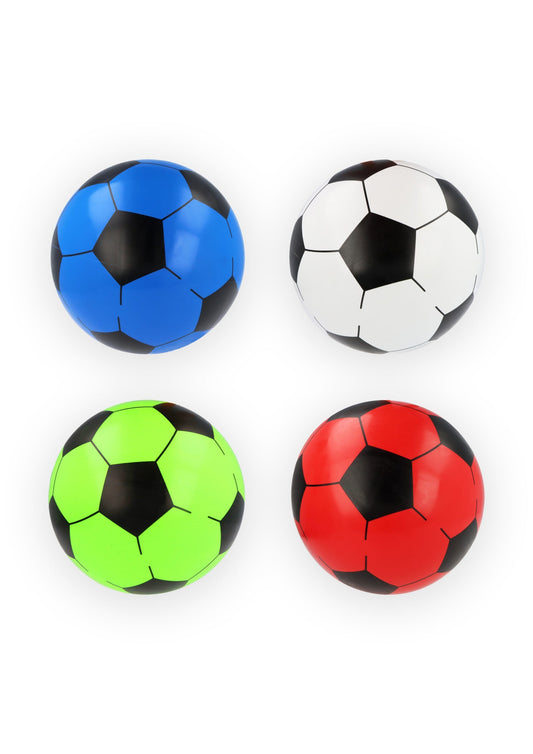 Durable 22cm PVC Football in Assorted Vibrant Colors