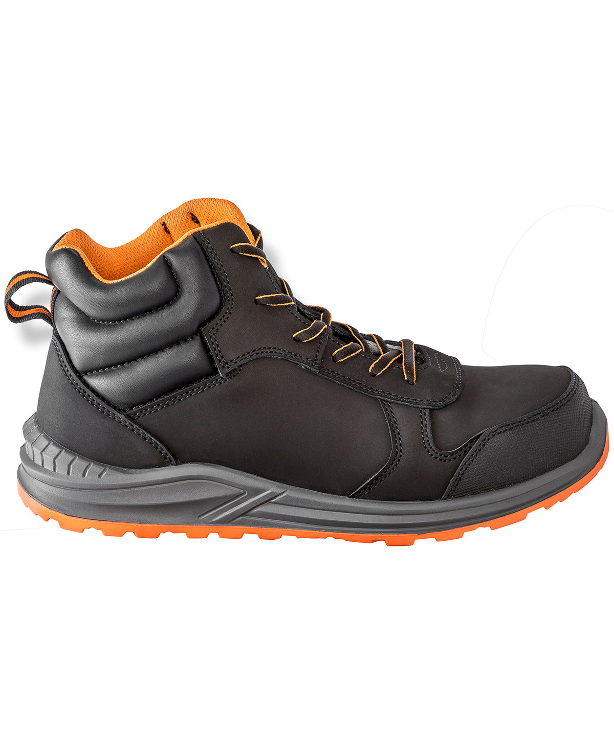 Stirling Safety Boot BlackGreyOrange Lightweight Agile