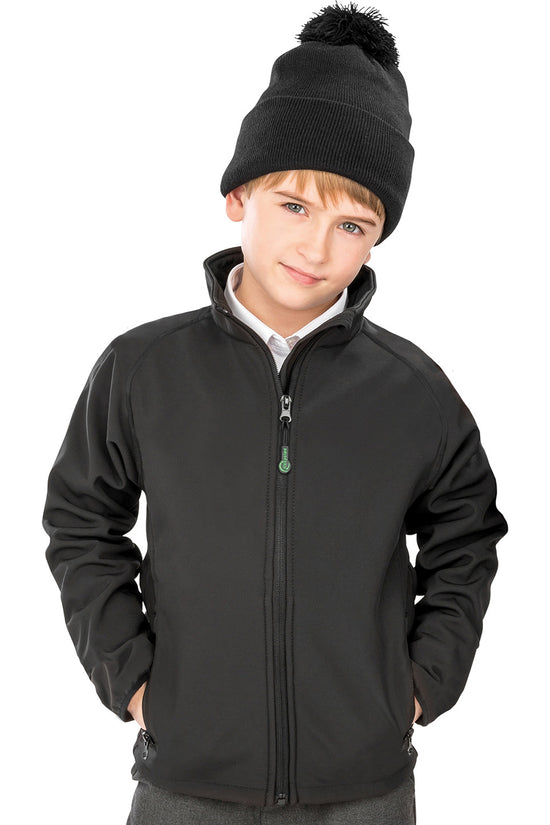 EcoFriendly Junior Softshell Jacket for Schools Youth Events