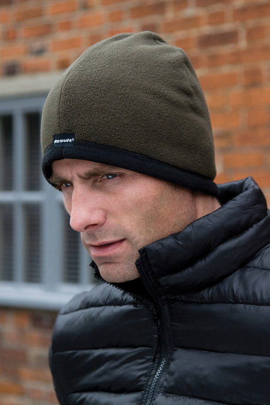 Result Winter Essentials Reversible Microfleece Bob Hat