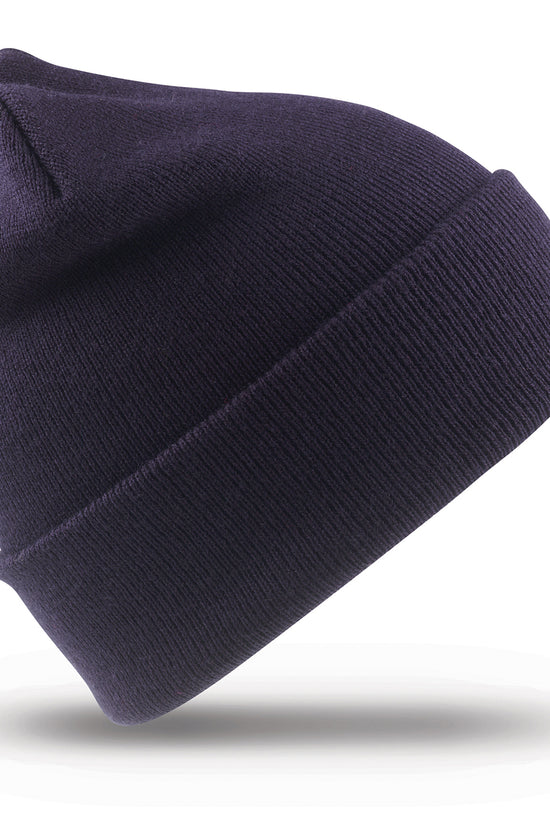 Genuine Recycled Woolly Ski Hat for Unisex Adults