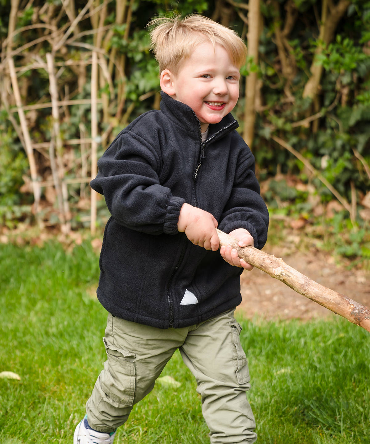 Junior PolarTherm Fleece Jacket for Kids Unisex AntiPill Finish
