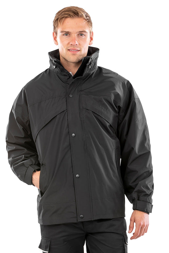 3in1 Zip and Clip Jacket for Men Plus Sizes