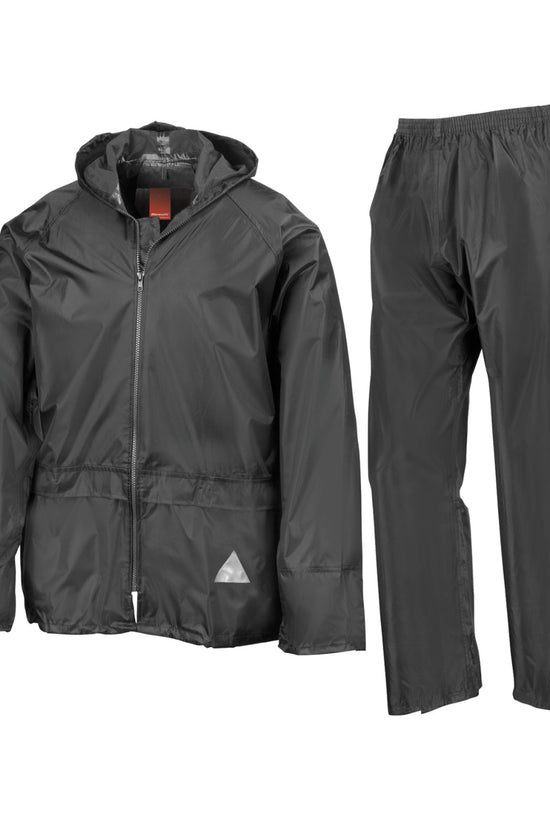 Heavyweight Waterproof Jacket and Trouser Set for Men