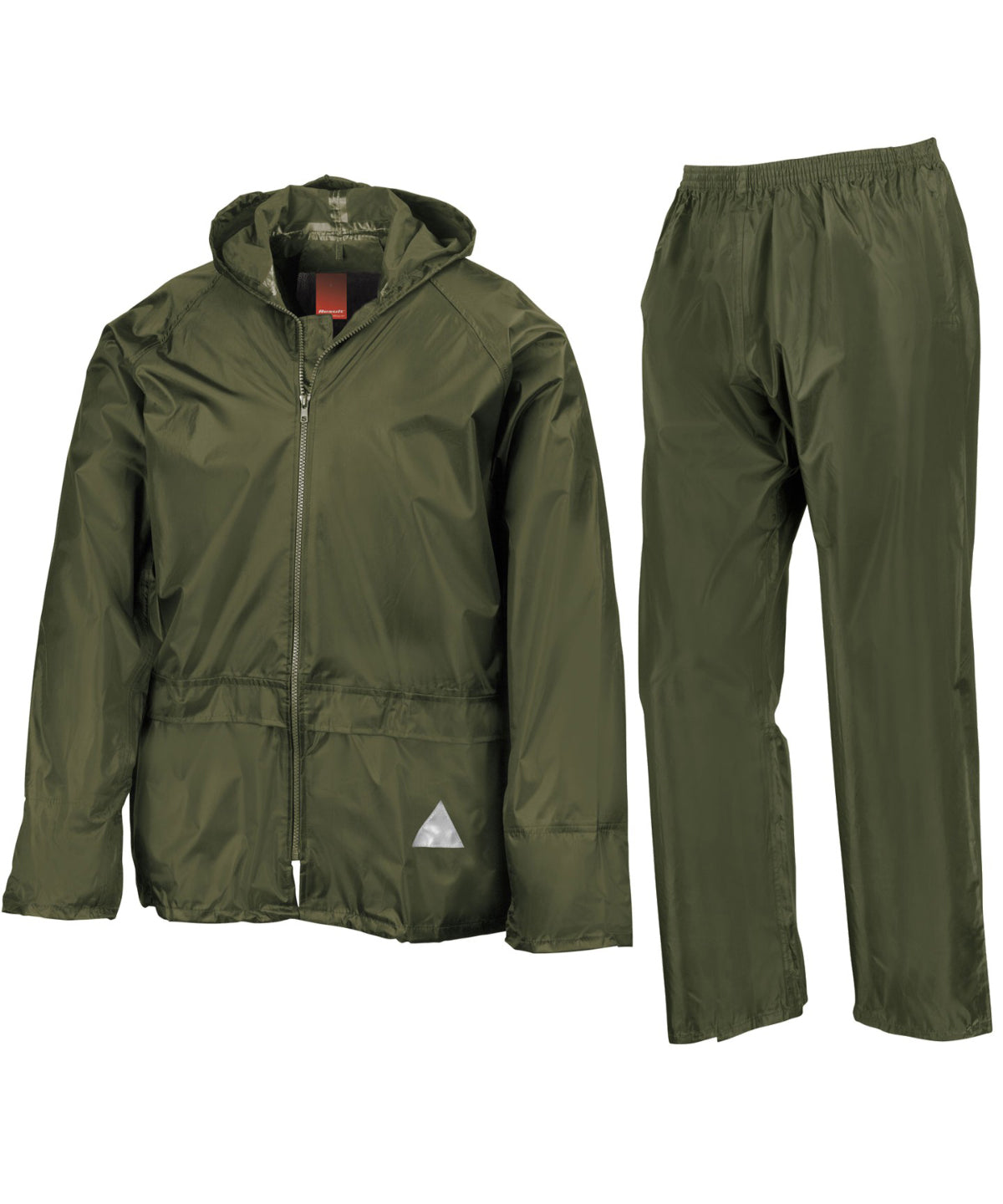 Heavyweight Waterproof Jacket and Trouser Set for Men