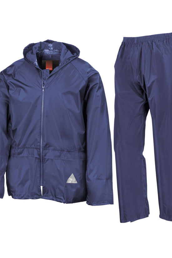 Heavyweight Waterproof Jacket and Trouser Set for Men
