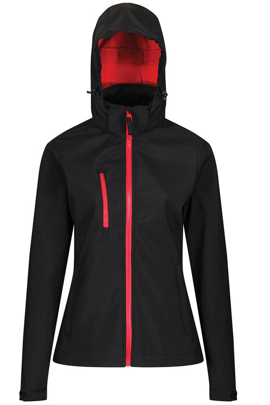 Regatta Professional Womens Venturer 3Layer Hooded Softshell Jacket