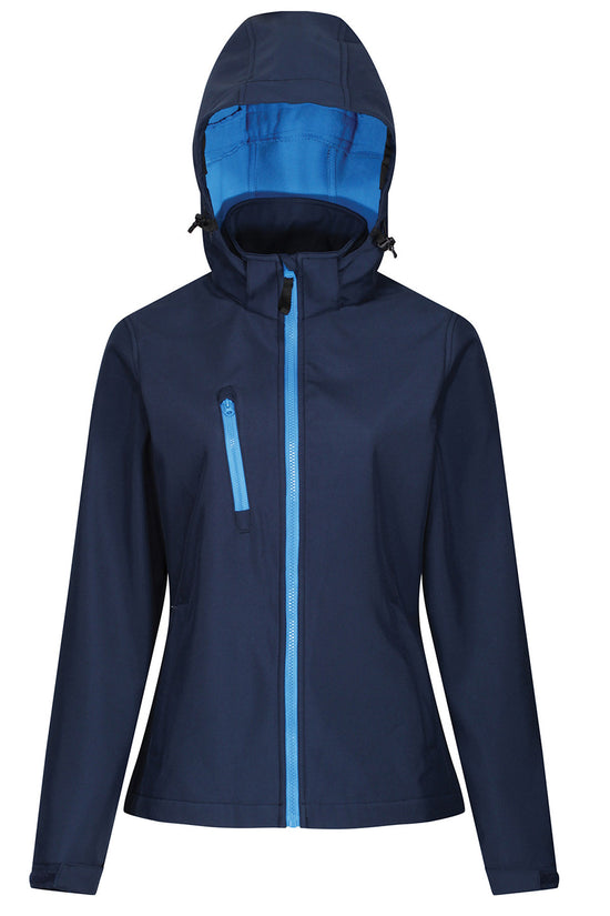 Regatta Professional Womens Venturer 3Layer Hooded Softshell Jacket