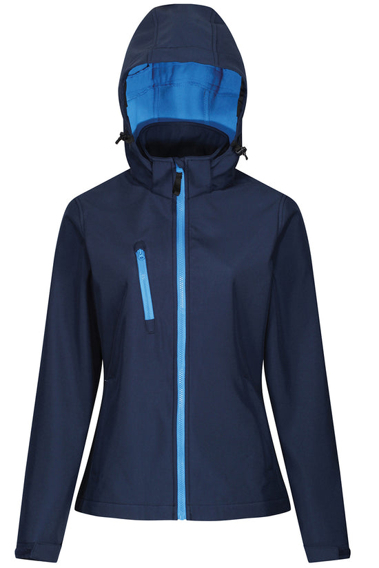 Regatta Professional Womens Venturer 3Layer Hooded Softshell Jacket