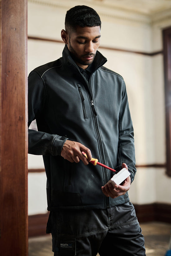 Regatta Professional Sandstorm Softshell Jacket Mens Plus Sizes