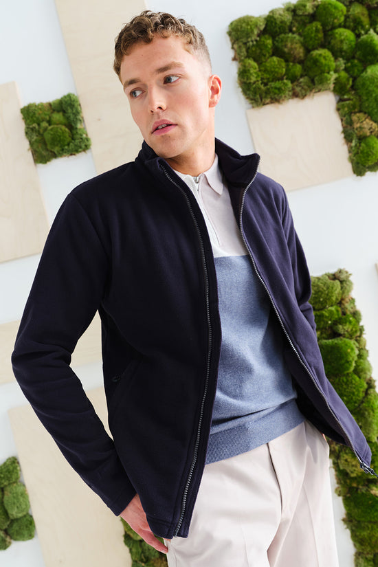 EcoFriendly Recycled Microfleece Jacket for Men