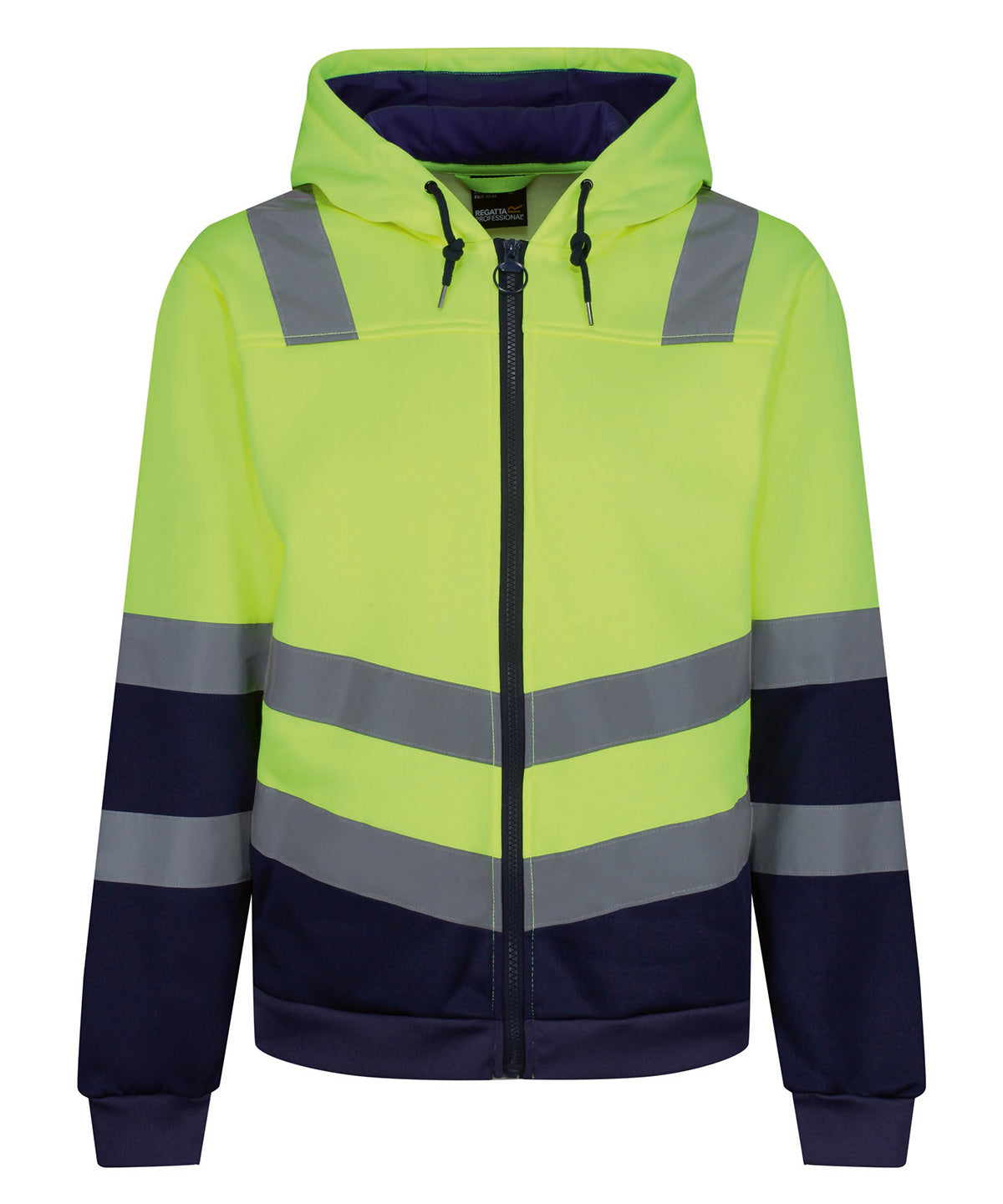 Regatta High Visibility Pro HiVis Full Zip Hoodie Safetywear