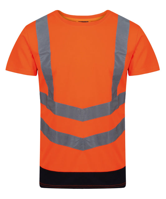 Regatta High Visibility Pro HiVis Short Sleeve TShirt for Safetywear