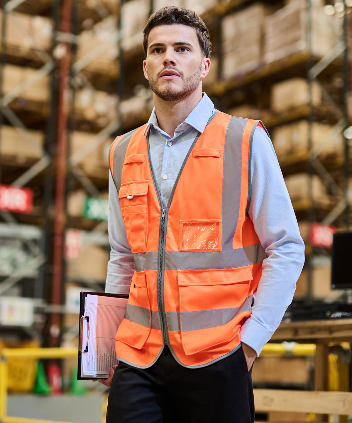 Regatta High Visibility Pro HiVis Executive Vest for Men