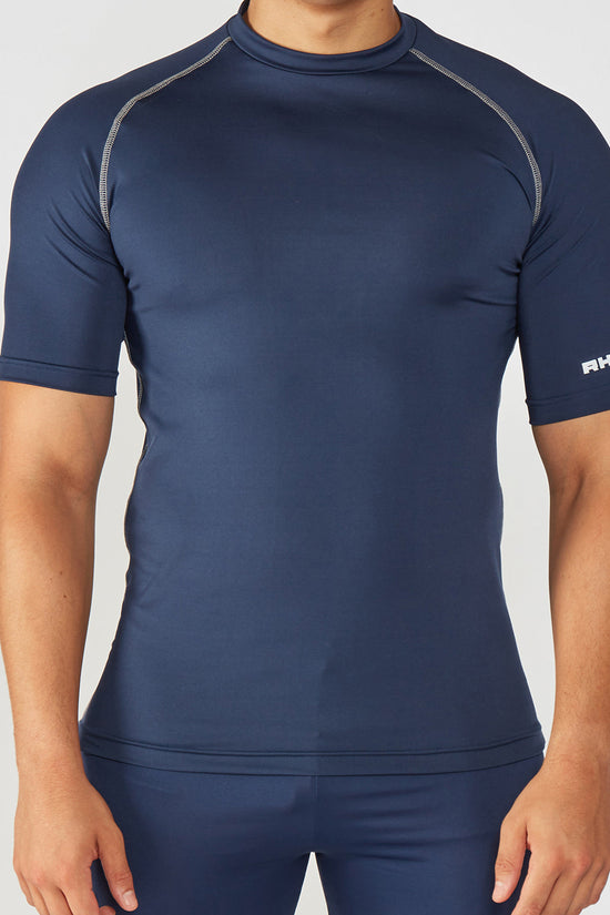 Mens Short Sleeve Baselayer for Sports Leisure